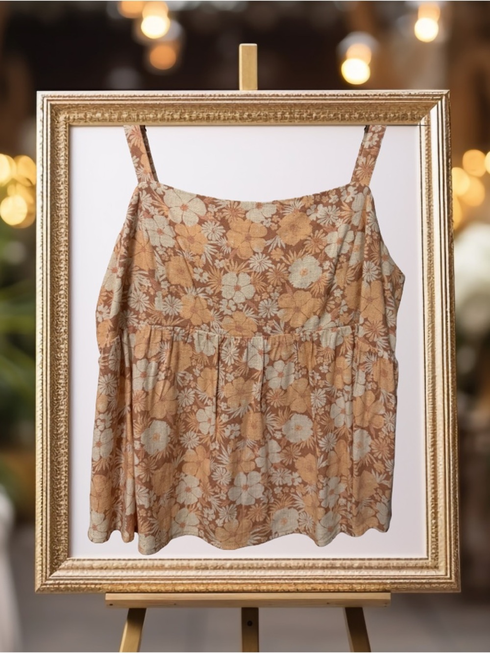 BOGO! Floral Babydoll Camisole